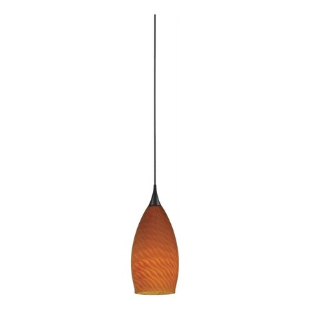 Cal Lighting Down Mini Pendant Dark Bronze PNL-1058/6-DB